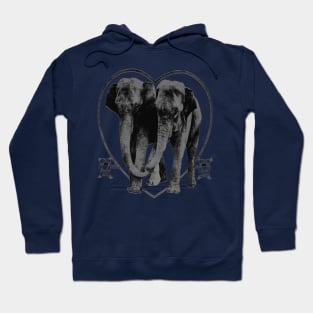 true elephants love Hoodie